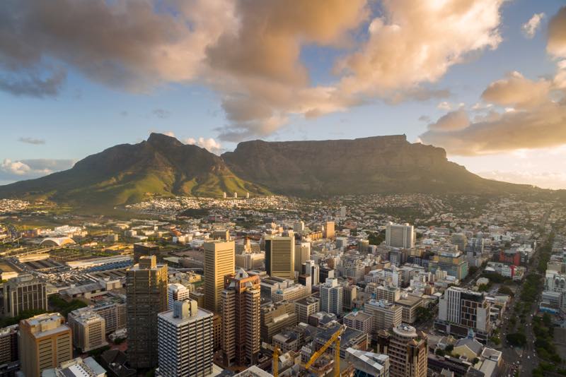 Kapstadt und Tafelberg